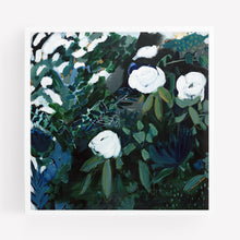 Load image into Gallery viewer, Black Floral Print, Fine Art Print