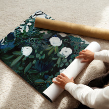 Load image into Gallery viewer, Black Floral Print, Fine Art Print