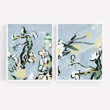 Load image into Gallery viewer, Euphrates Garden, Abstract Floral, Set of 2 Prints
