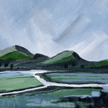 Load image into Gallery viewer, Blue Stripe Marsh, Painting on Canvas