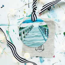 Load image into Gallery viewer, Boardwalk Ornament on Metal