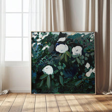 Load image into Gallery viewer, Black Floral Print, Fine Art Print