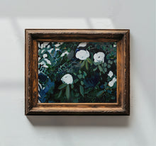 Load image into Gallery viewer, Black Floral Print, Fine Art Print