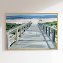 Load image into Gallery viewer, Beach Boardwalk, Fine Art Print