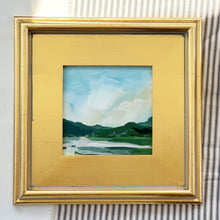 Load image into Gallery viewer, Bright Sky Valley, Landscape, Original Painting on Canvas Board
