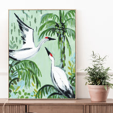 Load image into Gallery viewer, Tropical Birds Amongst the Palms, Fine Art Print
