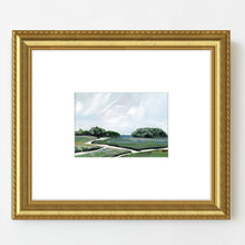 Load image into Gallery viewer, Emerald Marsh, Luxe Framing with Oversized Mat
