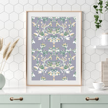 Load image into Gallery viewer, Lavender Garden, Abstract Botanical
