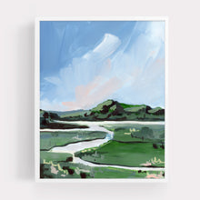 Load image into Gallery viewer, Marsh en Vert, Fine Art Print