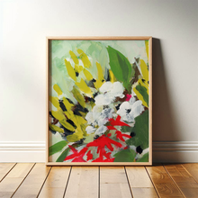 Load image into Gallery viewer, Olive and Green Floral Burst