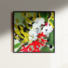 Load image into Gallery viewer, Olive and Green Floral Burst