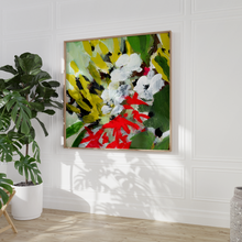 Load image into Gallery viewer, Olive and Green Floral Burst
