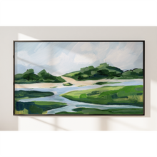 Load image into Gallery viewer, Horizontal coastal landscape art print