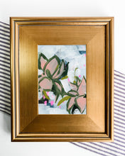 Load image into Gallery viewer, Snow Blossoms II, Original Painting on Canvas Board