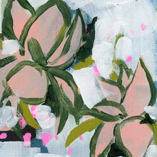 Load image into Gallery viewer, Snow Blossoms II, Original Painting on Canvas Board