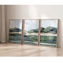 Load image into Gallery viewer, Sunfish Beach Triptych, Fine Art Prints on Paper