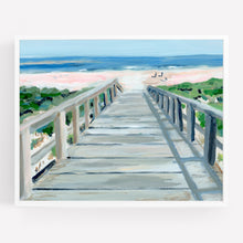 Load image into Gallery viewer, Beach Boardwalk, Fine Art Print