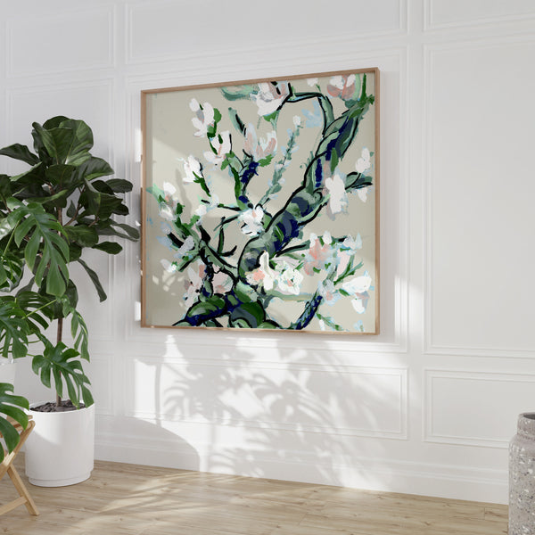 Saint-Remy, a modern take on Van Gogh's Almond Blossom Painting