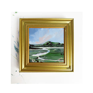 Landscape en Vert, Custom Framed Print