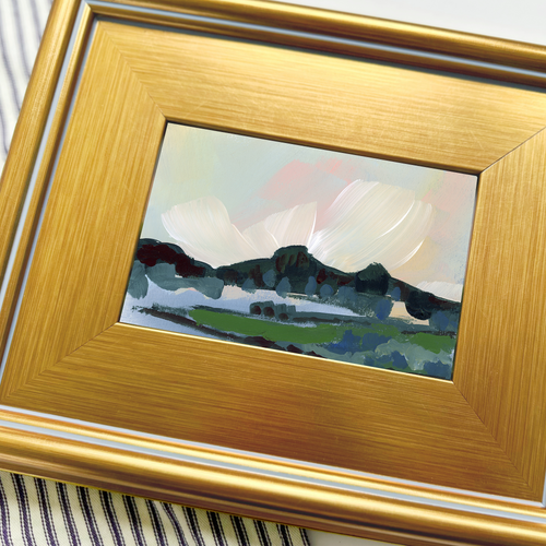 Ipswich River Coastal, Original Painting on Board