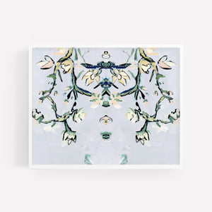 Queen Amytis Floral, Abstract Botanical