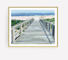 Load image into Gallery viewer, Beach Boardwalk, Fine Art Print
