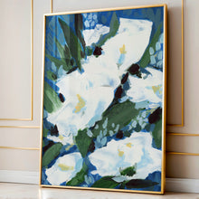 Load image into Gallery viewer, Boho Blue Floral, Fine Art Print