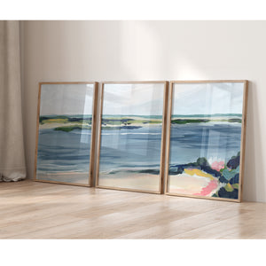 Chatham Bars Triptych, Fine Art Prints on Paper