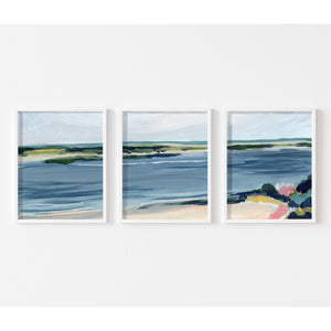 Chatham Bars Triptych, Fine Art Prints on Paper