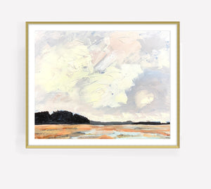 Choate Island, Winter Marsh, Fine Art Print