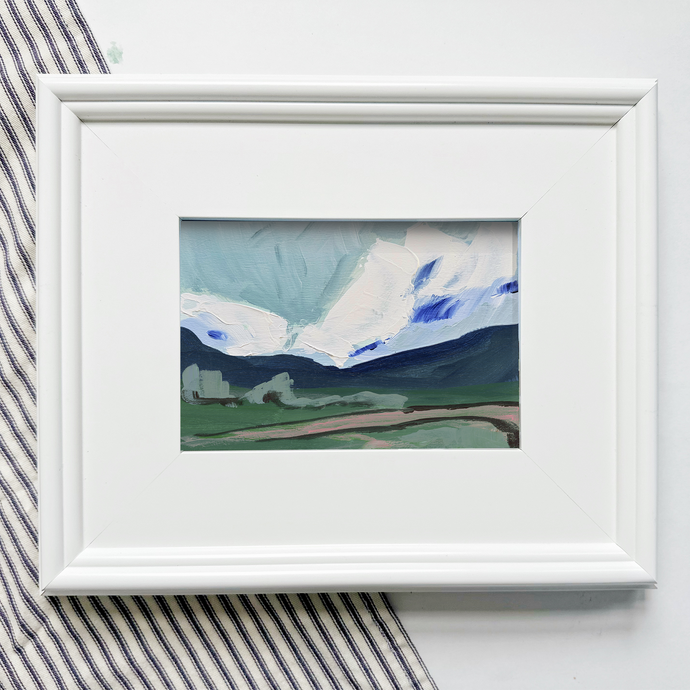 Familiar Horizons, , Original Painting on Panel