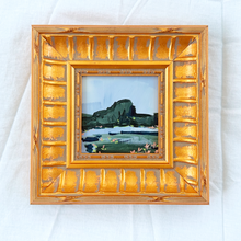 Load image into Gallery viewer, Coral Flowers on the Marsh, Original Painting on Gesso Board