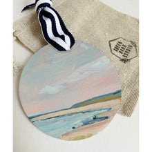 Load image into Gallery viewer, Pastel Beach Ceramic Ornament