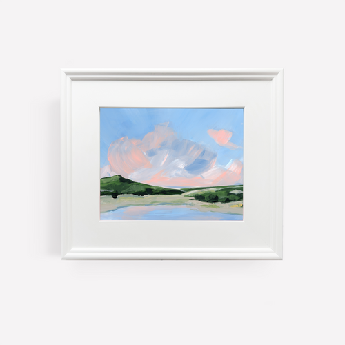 Dune Glow, Original Painting on Board