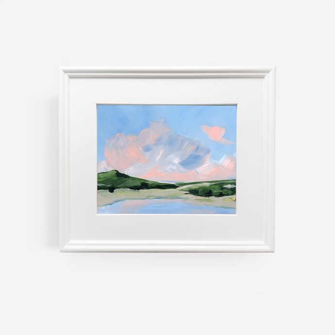 Dune Glow, Original Painting on Board