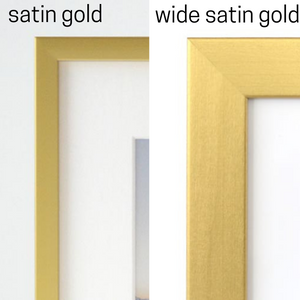 Gold frame corners 