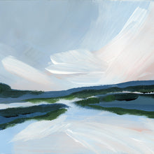 Load image into Gallery viewer, Original abstract landscape painting of a horizon