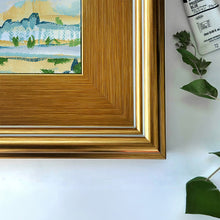 Load image into Gallery viewer, Landscape Study in Yellow, Original Painting on Board