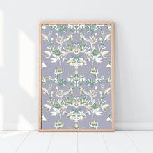 Load image into Gallery viewer, Lavender Garden, Abstract Botanical