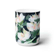 Load image into Gallery viewer, Midnight Floral Ceramic Mug 15oz