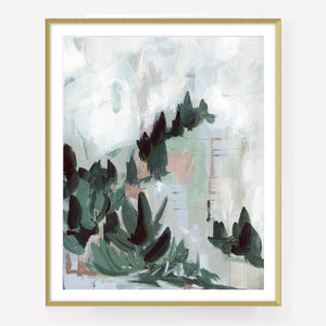 Modern Forest II, Fine Art Print