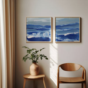 Ocean Valley Diptych, Set of 2 Prints