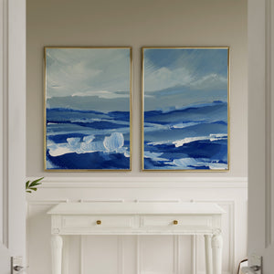 Ocean Valley Diptych, Set of 2 Prints