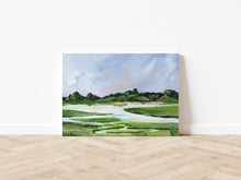 Load image into Gallery viewer, Ogunquit River on Canvas Wrap