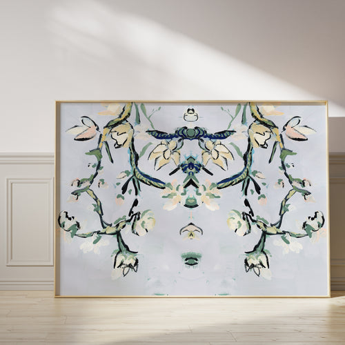 Queen Amytis Floral, Abstract Botanical