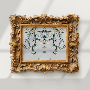 Queen Amytis Floral, Abstract Botanical