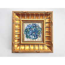 Load image into Gallery viewer, Stardust Lily with Stripes, Original Painting on Board