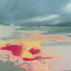 Horizontal landscape art print