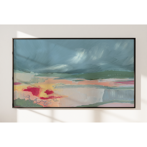 Horizontal landscape art print