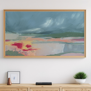 Horizontal landscape art print